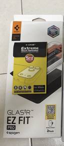 Original Spigen screen protector, Spigen lens prot