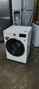 Mesin Basuh Front load LG 9kg