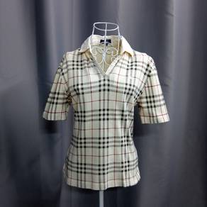 Burberry Nova Checked Polo T-Shirt
