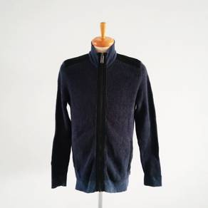 Calvin Klein Jeans Knitted Zip Up Sweater