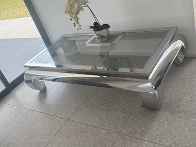 Chrome Glass Coffee Table