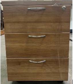 Wooden 3-drawer mobile