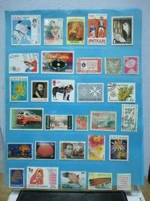 30 Vintage Stamps Worldwide