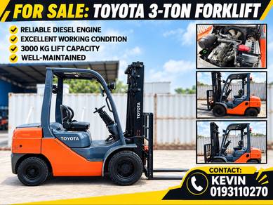 Toyota 62-8FD30 (3-Ton Forklift)
