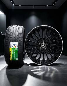 Mercedes W206 W205 W204 19" Rim + Tayar Baru R541