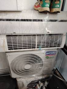 1hp Aircond unit x2, water heater x2