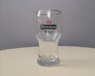 Heineken glass round top