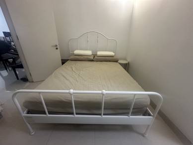 IKEA Queen Size Metal Bed Frame