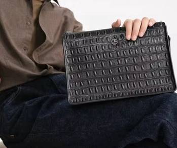 Goldlion 2026MAR - Crocs Textured Executive Bag