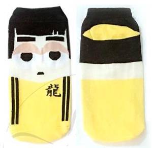 BRUCE LEE SUPERHERO CARTOON SHOES SOCKs 🔥