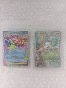 Pokemon card for sell Meowth and Mega Starmi 宝可梦出售