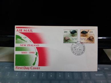 1990 Papua New Guinea First Day Cover, Birds