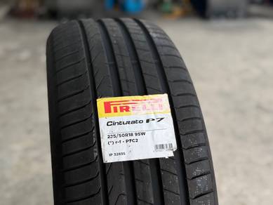 Tayar Baru 225 50 18 Pirelli Cinturato P7C2 RFT 26