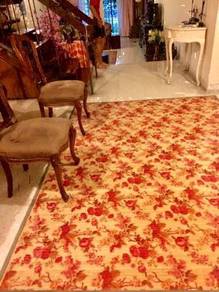 (Like New) Bamboo Floor Carpet (8ft x 6ft)