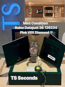 Rolex Datejust 36mm Jubilee Bracelet 126234 Pink