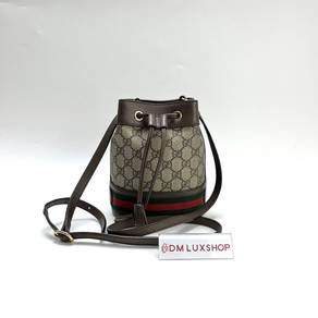 Preloved Gucci GG Ophidia Mini Bucket Bag GHW