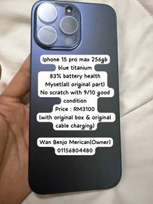 Iphone 15 pro max(256gb)