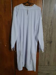 Long White Woman Blouse