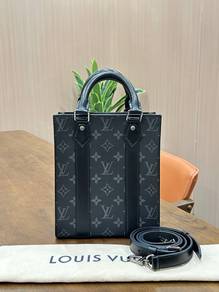 Louis Vuitton Sac Plat Mini In Monogram Eclipse
