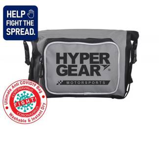 Hypergear Waist Pouch- Medium - Black / Grey