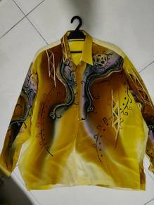 Baju Batik Lelaki 3XL (Custom Made)