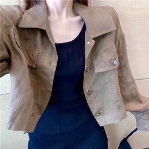 brown outerwear
