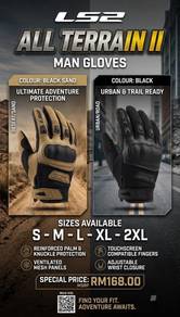 LS2 All Terrain II Man Gloves