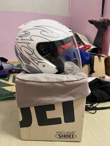 shoei jack api putih