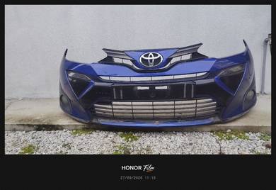 Bumper vios nsp151 dan headlamp
