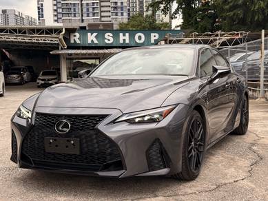 Lexus IS 300 F SPORT MODE BLACK in Setapak, KUL