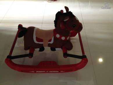 Radio Flyer Soft Rock & Bounce Pony with Sound