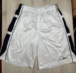 Nike White Basketball Shorts #BD3 Used