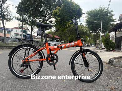 New 20” trf 6sp folding bike basikal lipat beginne