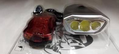 Bright Light Lampu Basikal Depan dan Belakang