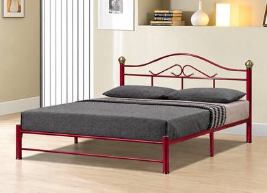 Queen Bed -Maroon