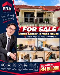2-storey Terraced House For Sale in Batu Berendam,MLK