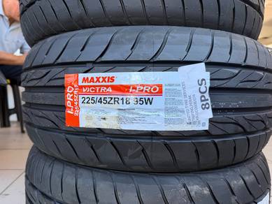 225/45/18 Maxxis i-pro —tayar baru— 26