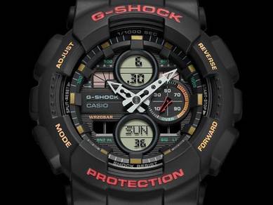 Watch- Casio G SHOCK GA140-1A4 -ORIGINAL
