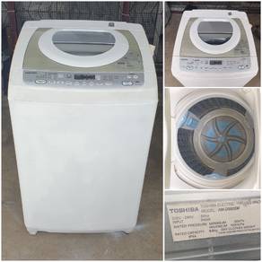 Toshiba inverter washing machine mesin basuh 9 k,g