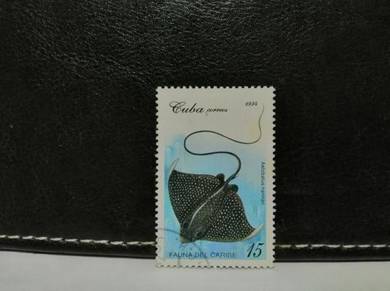 1994 Cuba Stamp Fish Stingray