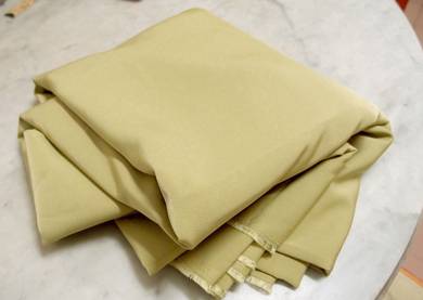 TETORON Lime Green Material 3.7 Meters (New)