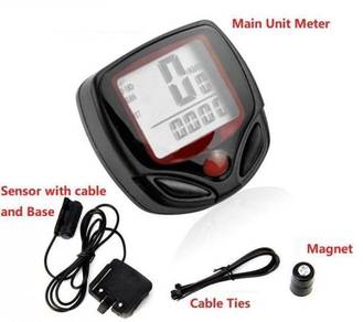 Waterproof Digital Bicycle Speedometer Stopwatch