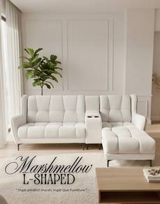 sofa L shape easy clean 