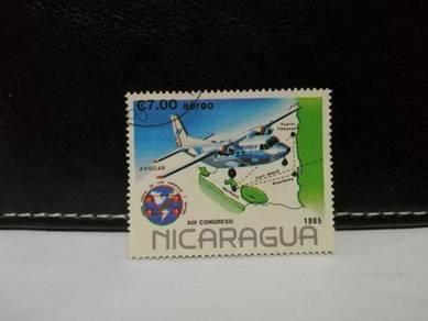 1985 Nicaragua Stamp Aircraft