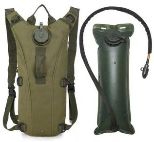 Green Tactical Sports Running Water Bag Backpack