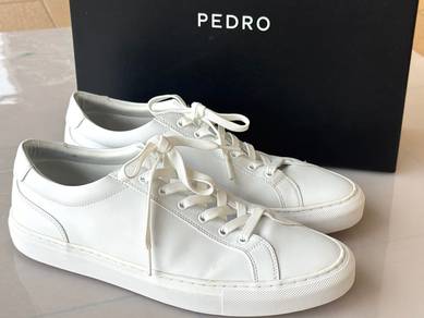 Pedro White Sneakers Size 43  (Lightly Used)