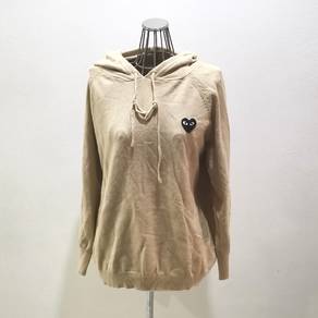 PLAY Comme Des Garcons Classic Beige Black Heart