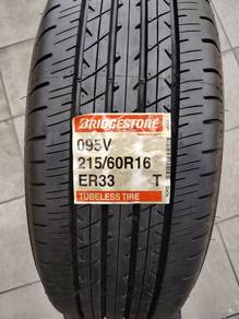 Tayar Baru 215 60 16 Bridgestone ER33