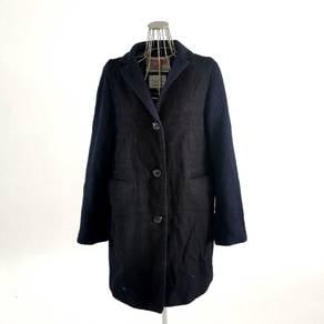 Harris Tweed Wool Trench Coat