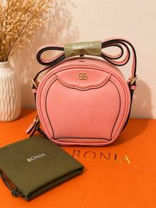 new BONIA Light Pink Sonia Satchel Bag